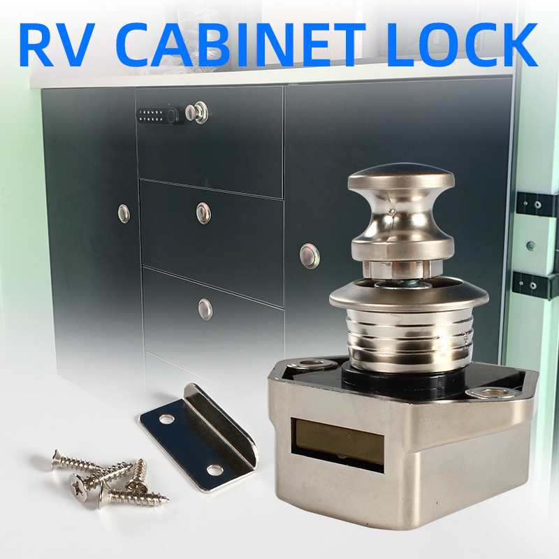 Door Lock - TYTXRV Wohnmobil- und Boot-Verriegelungsgriff 20mm Druckknopf