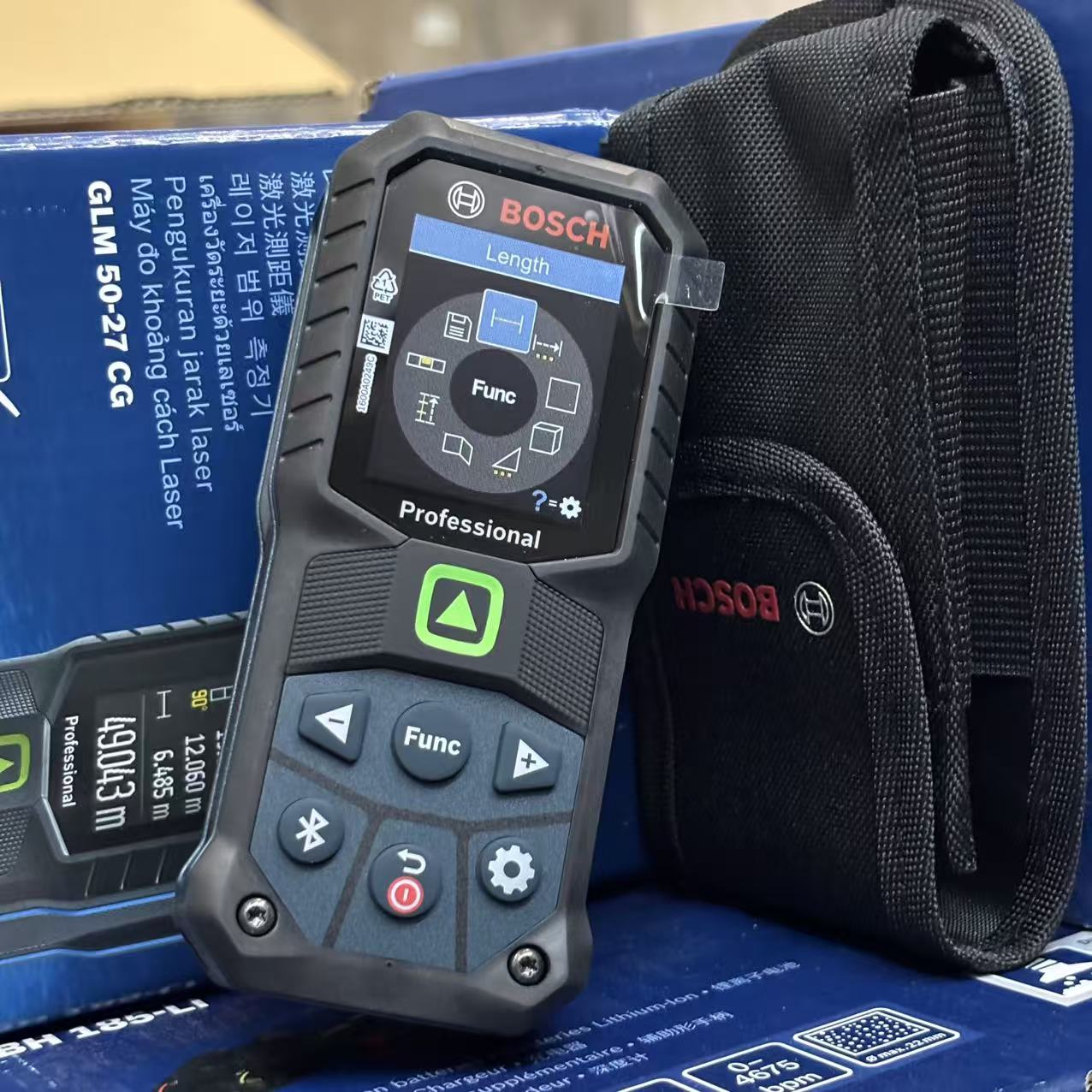 Tape Measure - Bosch Grüner Laser-Entfernungsmesser GLM 50-27 CG