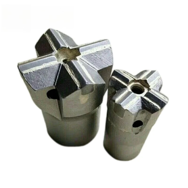 Drill Bits - Hartmetall-Kreuzbohrer, Kegelschaft-Gesteinsbohrer, Bergbau-Tunnelbohrer für Steinbergbau