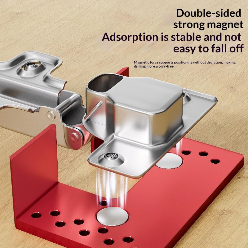 Cabinet Hinges - Magnetischer Schrankscharnier-Abstandhalter 2mm Spalt-Ausrichtungswerkzeug Hohe Genauigkeit