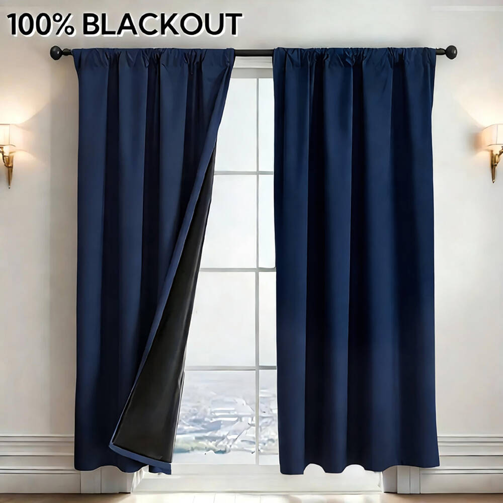 1 Stück 100% Verdunkelungsvorh – Curtain Rods Bewertung und Preis