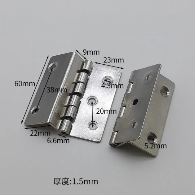 4 Stück Metall-Silber-Schranks – Cabinet Hinges Bewertung und Preis