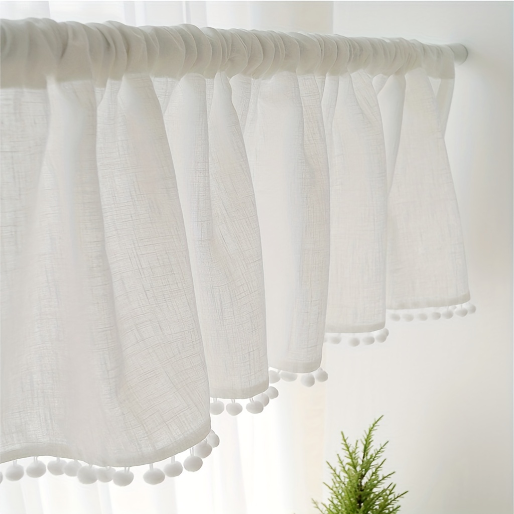 1 Stück Kreuz-Gaze-Kugel-Kurzv – Curtain Rods Bewertung und Preis