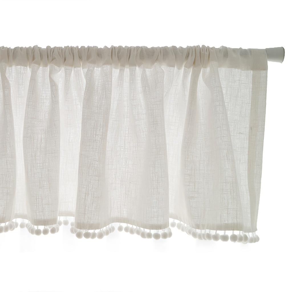1 Stück Kreuz-Gaze-Kugel-Kurzv – Curtain Rods Bewertung und Preis