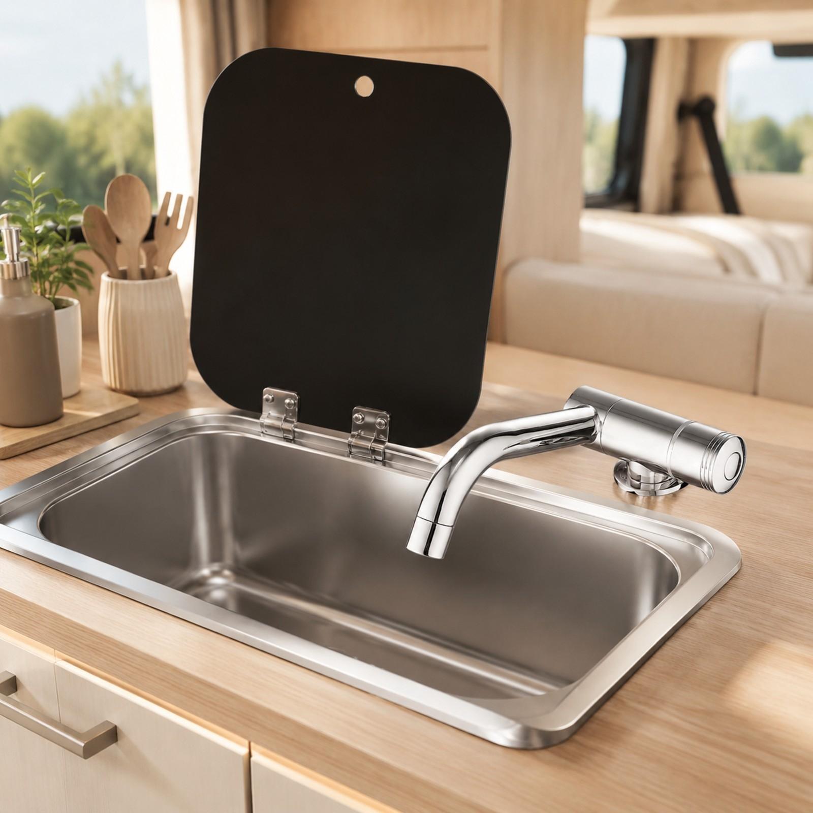 Einzel-Spülbecken mit gehärtet – Faucet Bewertung und Preis