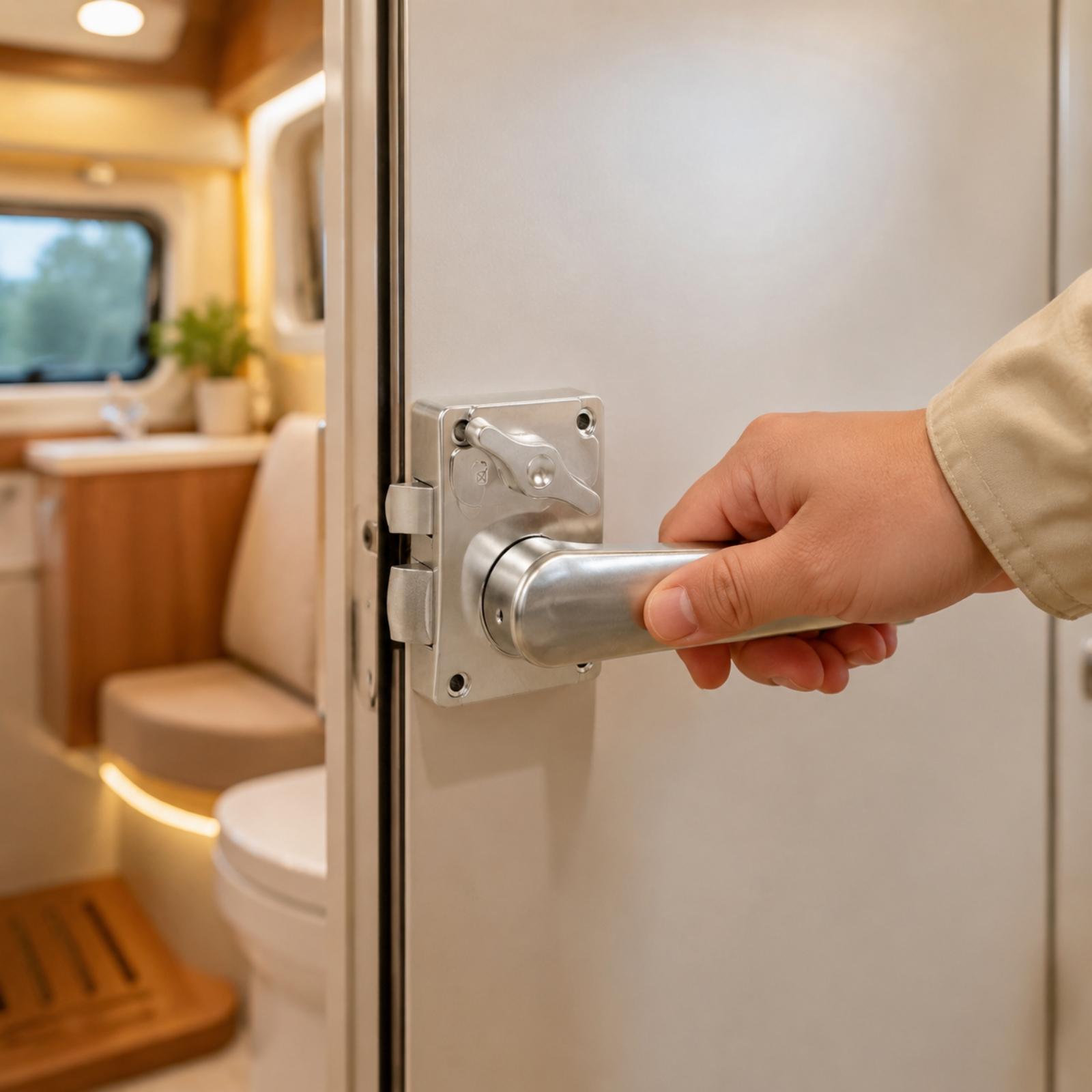 Camper-Waschraum-Türschloss mi – Door Lock Bewertung und Preis